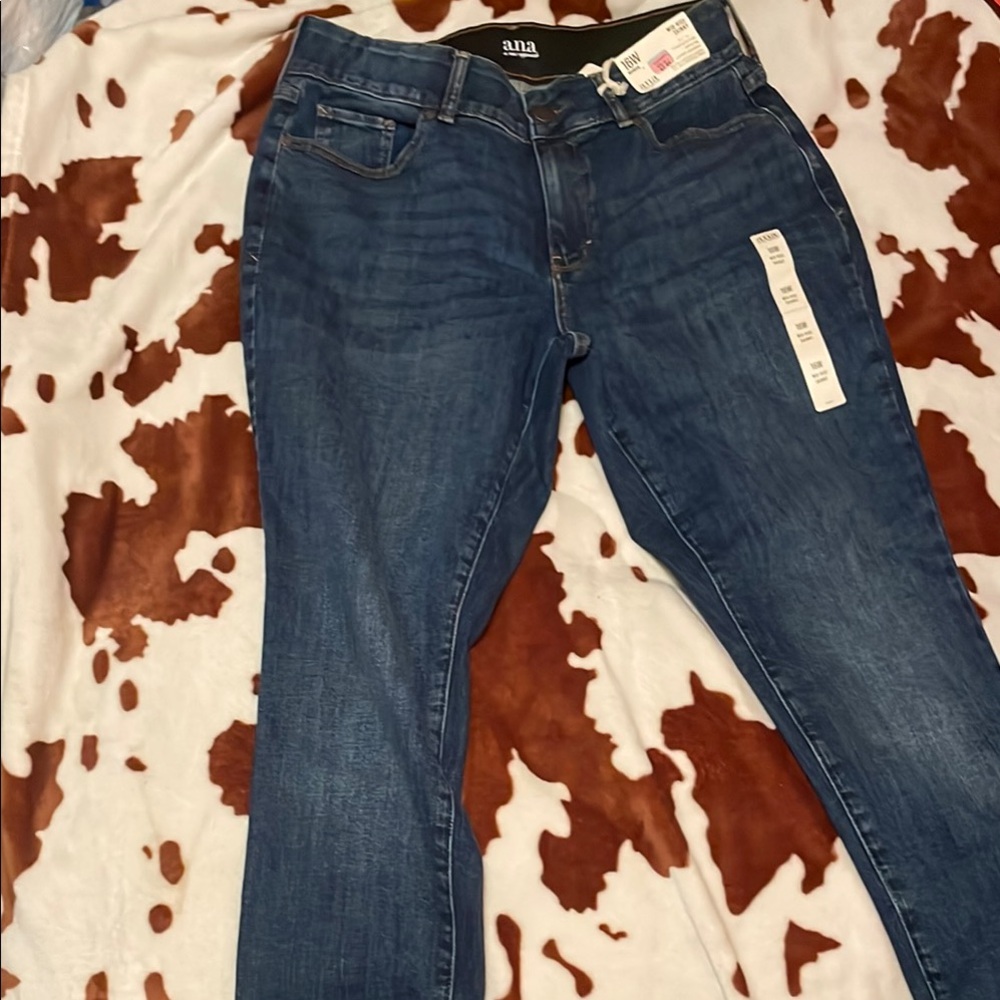 a.n.a Blue Skinny Jeans with Sleek Modern Fit